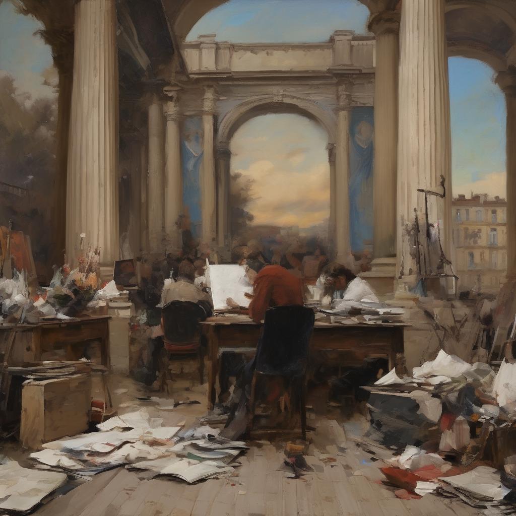 Η Ζωή και Οι Πρώτες Στάδιες του François-Léon BENOUVILLE