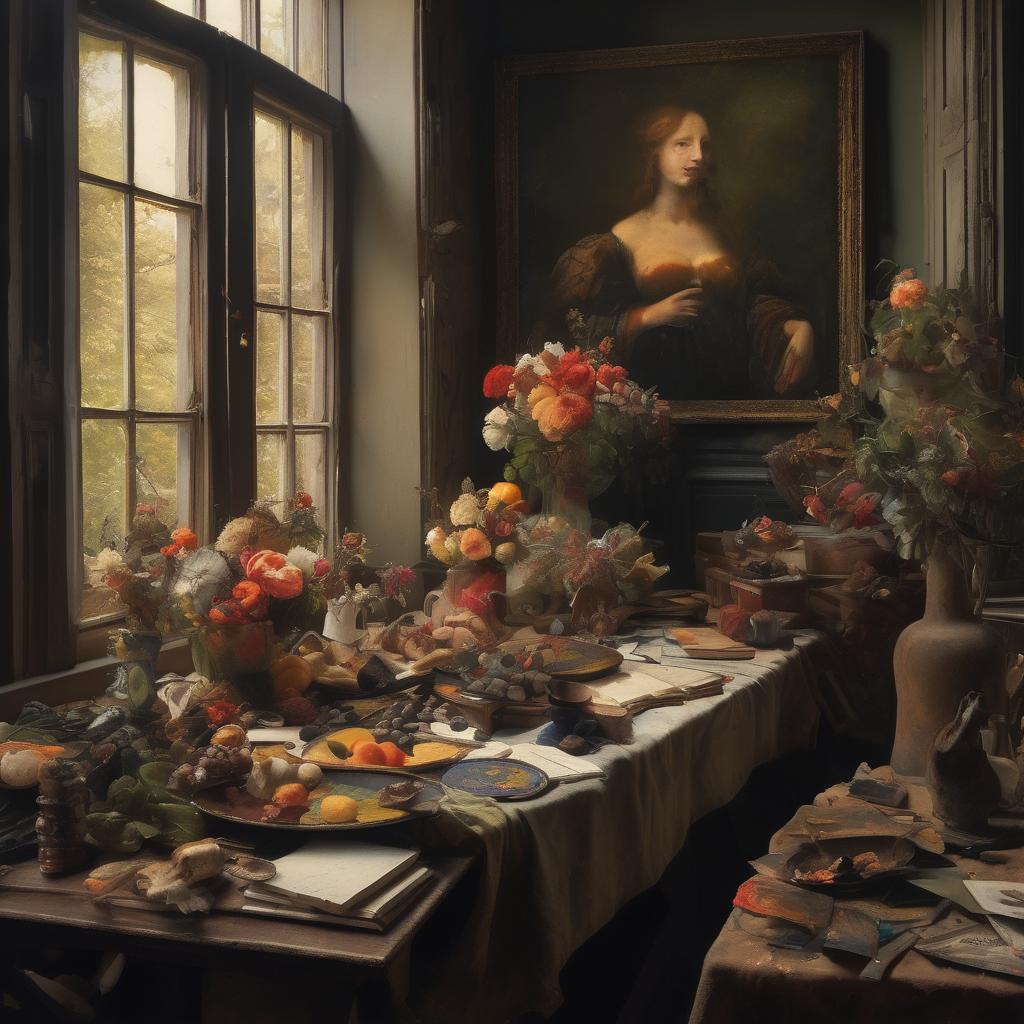 Εμπνευσμένος από την Ενδιαφέρουσα Ολλανδική Τέχνη