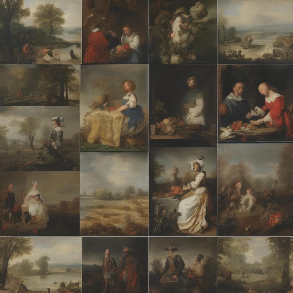 Ανθρώπινες φιγούρες και τοπία στη ζωγραφική, επιρροές στη σύγχρονη τέχνη, γνωστοί καλλιτέχνες και το έργο τους.